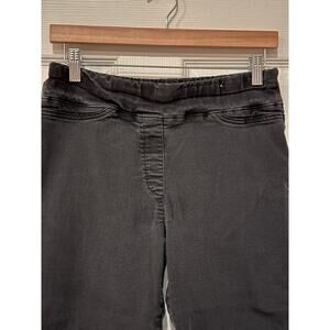 Blue Illusion Black Jeggings Size L